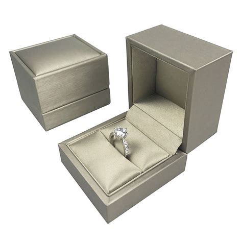 steel engagement ring box|engagement ring boxes near me.